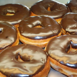 donut chocolate